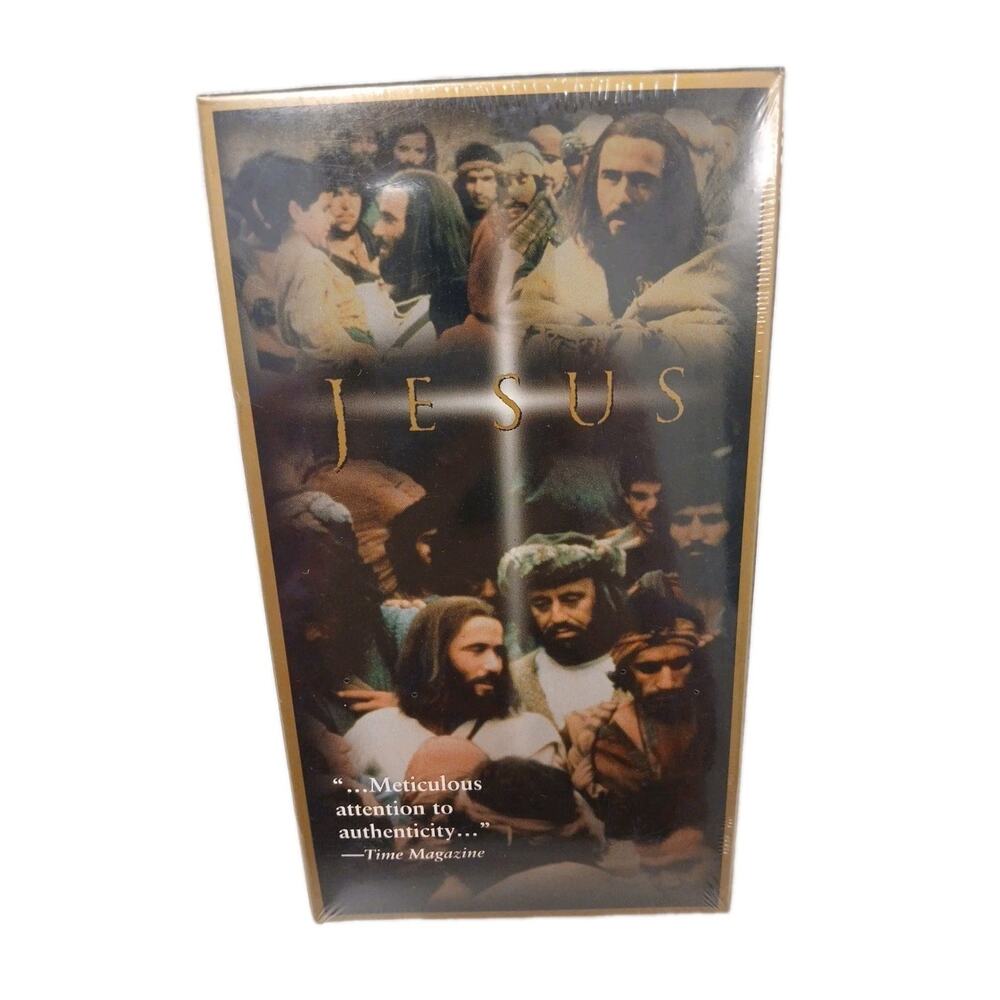 1988 Jesus VHS Movie 83 mins‎ Sealed Brian Deacon Warner Brothers Rated Christ